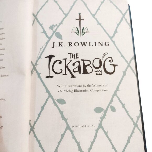 Hardcover Book The Ikabog by J.K. Rowlings Scholastic Canadian 1st Edit. 2022 - Picture 6 of 10